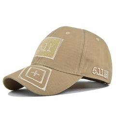 Camouflage Embroidered Baseball Cap Curved Brim Fishing Hat