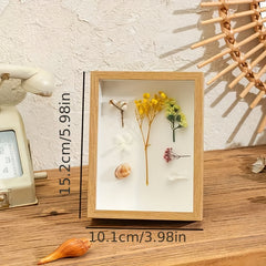 DIY Dried Flower Photo Frame Wall Hanging