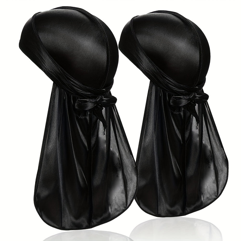 Silk Durag For Men Bandana Silky Du Rag Doo Rag