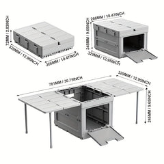 Outdoor Folding Storage Box Picnic Camping Outdoor Traveling