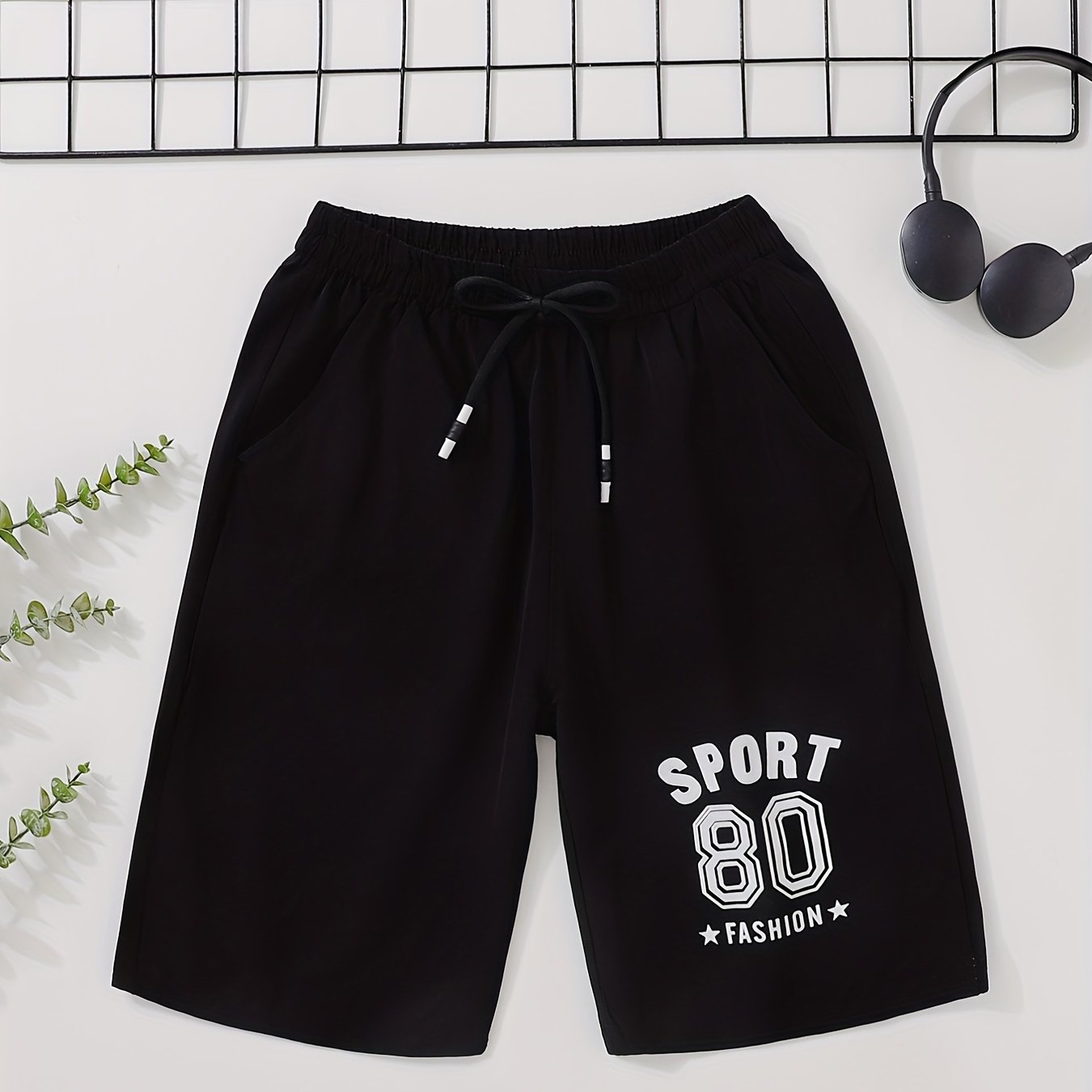 Boys Comfortable Creative Shorts for Summer Outdoor