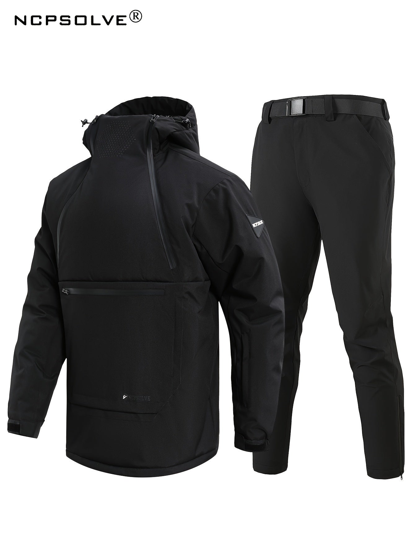 Men's Outdoor Tracksuit Hooded Windproof Hoodie