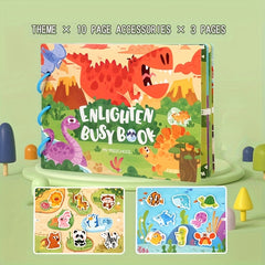 Children's Quiet Book Enlightenment Sticker Busy Book