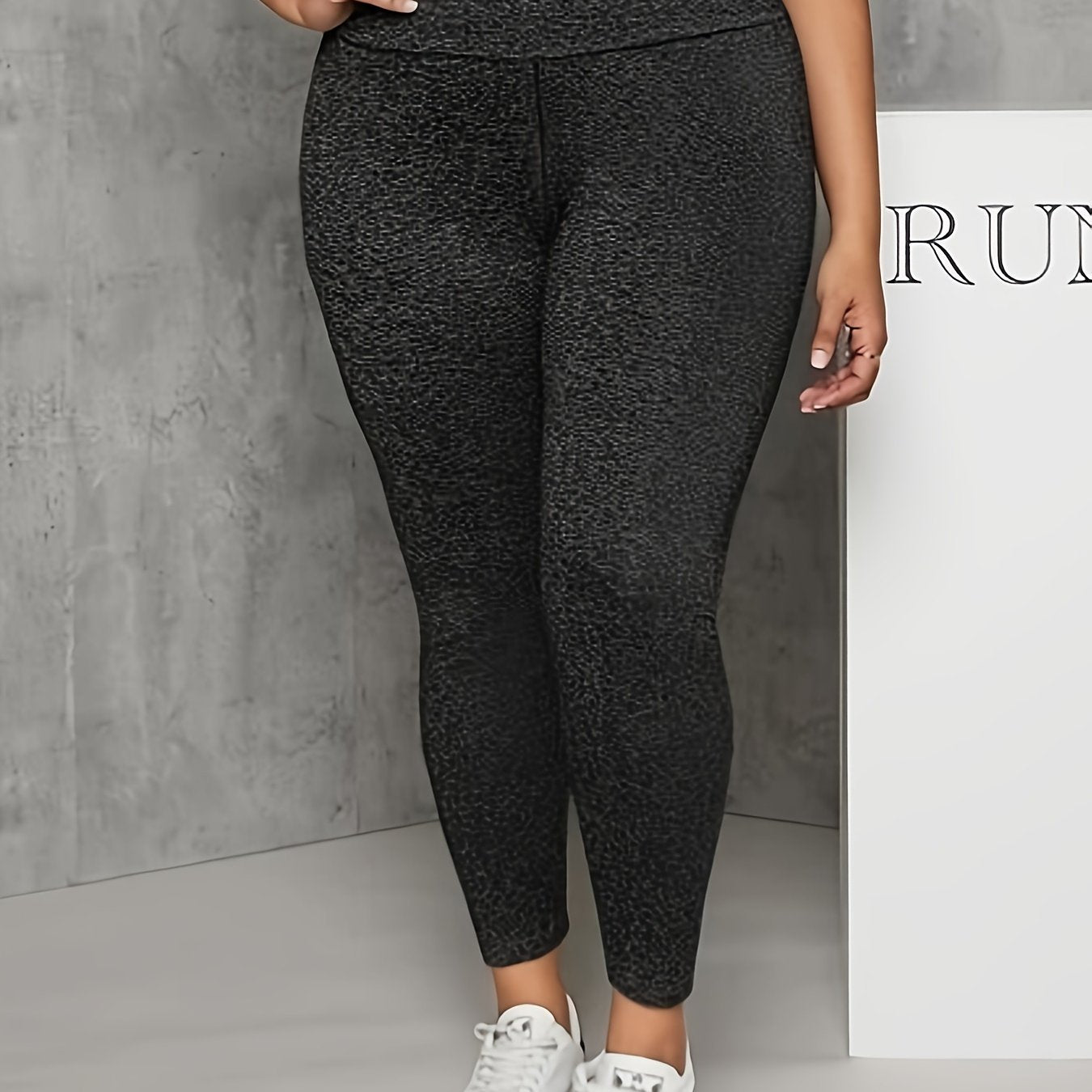  Solid High Waist Yoga Leggings