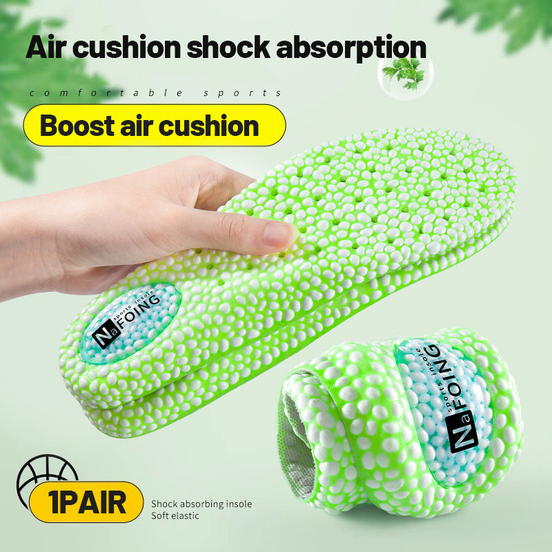 Popcorn Sport Shoes Insole Shock Absorption Plantar Fasciitis Insoles