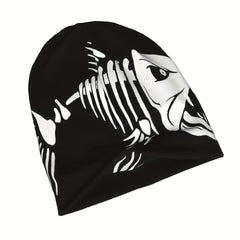 Breathable Beanie Hat for Outdoor Activities with Pattern
