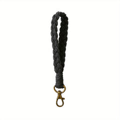 Cotton Wristlet Keychain Lanyard for Women and Girls