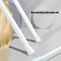 Telescopic Rod Strong Load-bearing Rob For Shower Curtain Clothes Drying