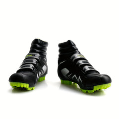 Men's High Top Cycling Sneakers for SPD Cleat Breathable Sport Shoes