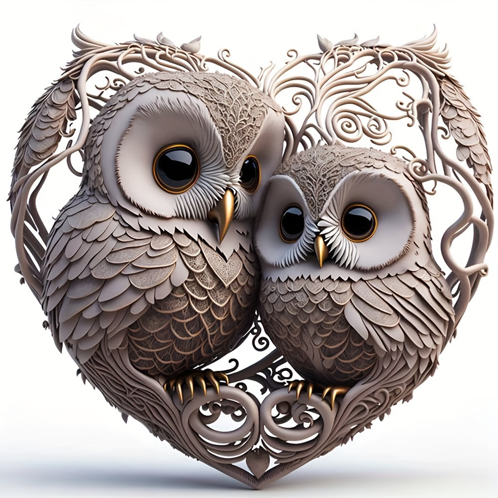 Love Owl 5D Diamond Painting Set DIY Home Decoration Gift