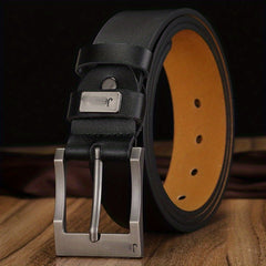 Men's Vintage Faux Leather Pants Belt