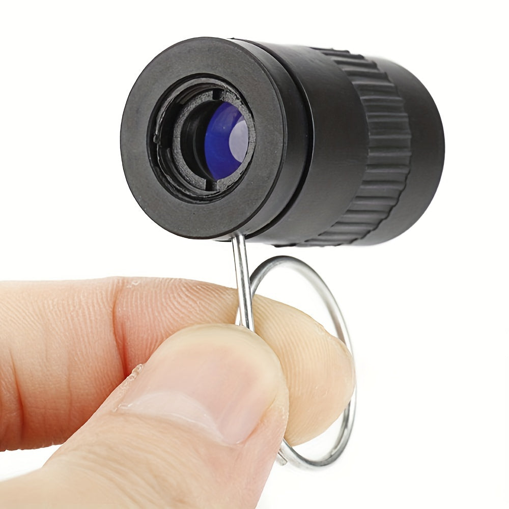 Mini Monocular Telescope Handheld with Finger Buckle for Outdoor Activities