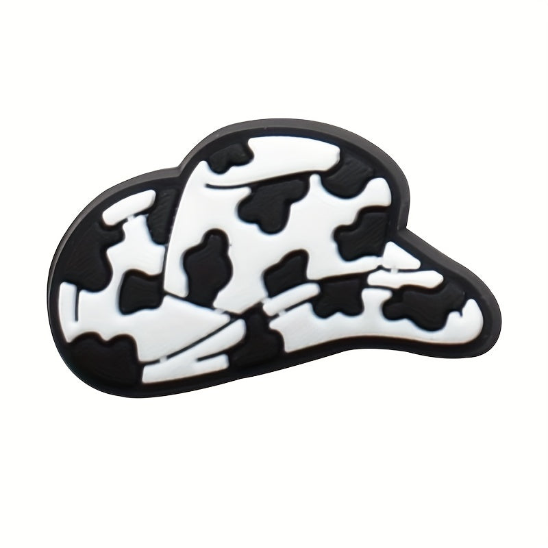 23pcs Cowboy Theme Charms For Clogs Bubble Slides Sandals