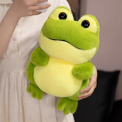 Green Sitting Frog Plush Toy 9.8 inch Stuffed Animal