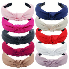 Criss Cross Headband Solid Hair Hoop Accessories