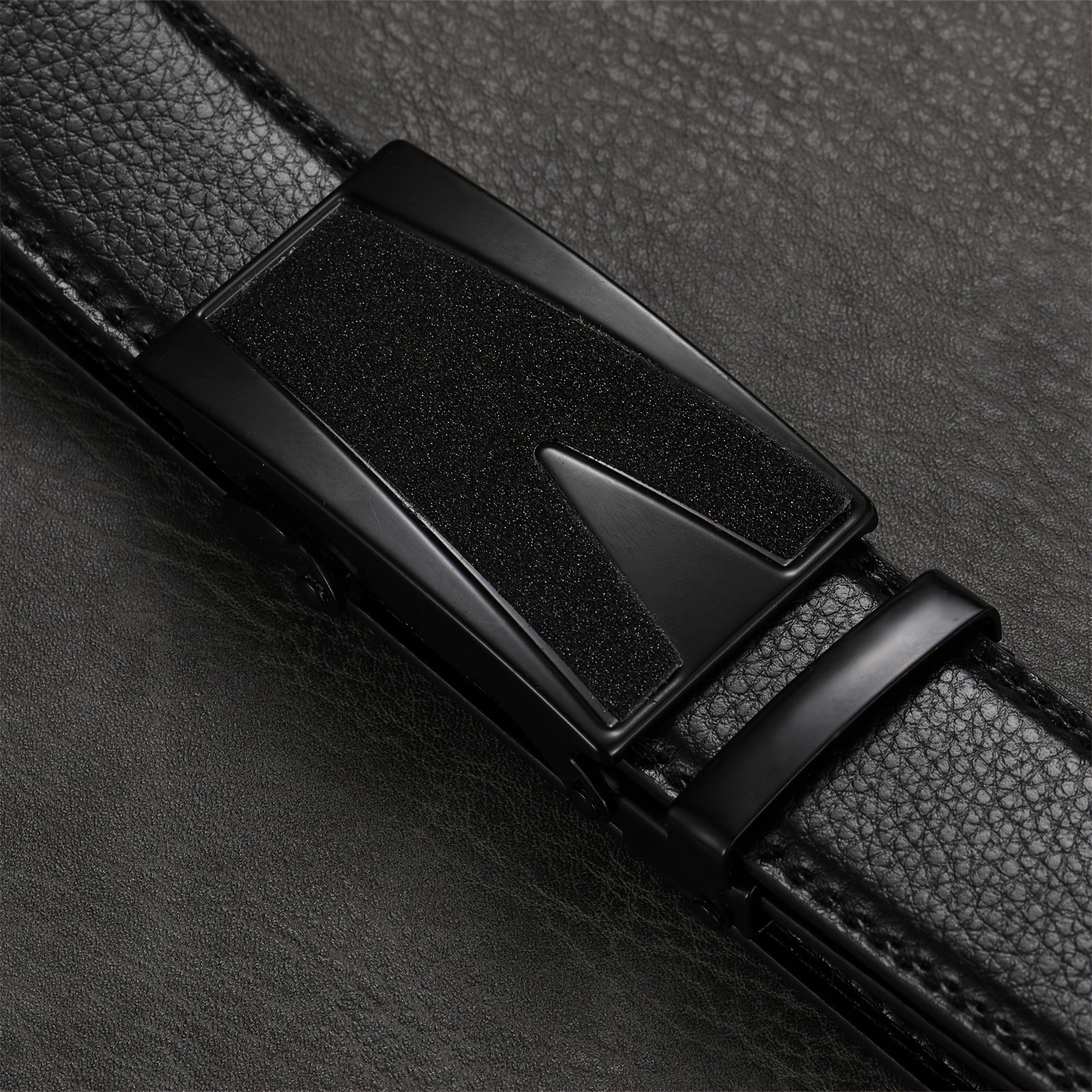 Men's Automatic Buckle Belt - Stylish Leather Waist Strap