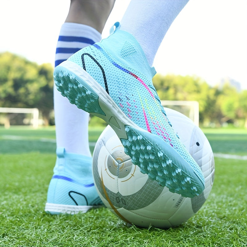 Low Top Turf Football Boots Lace Up TF Soccer Cleats