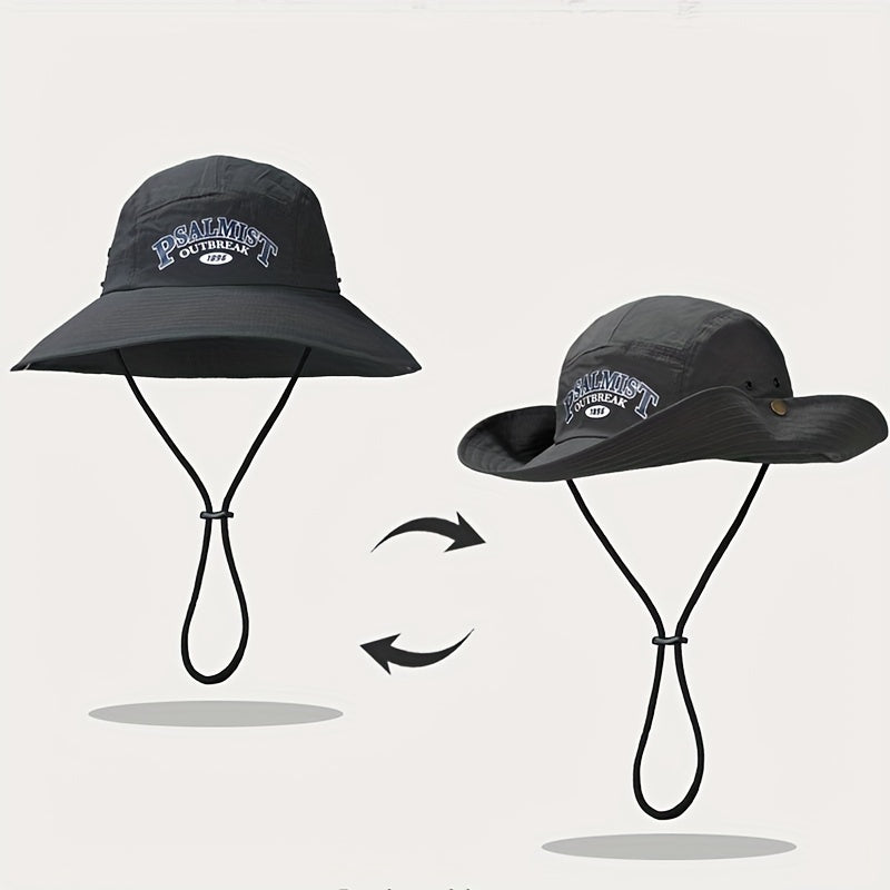 Foldable Waterproof Sun Hat Unisex Quick Drying Boonie Hats For Men Women