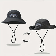 Foldable Waterproof Sun Hat Unisex Quick Drying Boonie Hats For Men Women