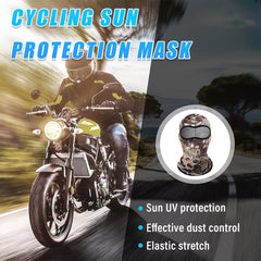 Summer Outdoor Sports Cooling Face Mask Cycling Motorcycle Riding Headgear