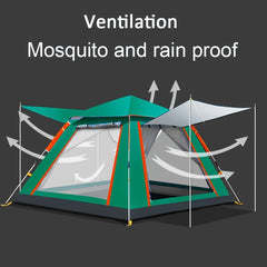 Automatic Quick Opening Waterproof Camping Tent