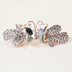 Butterfly Horizontal Clip Lady High End Style Hair Clip Spring Clip