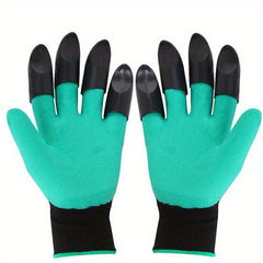 Waterproof Garden Gloves with Claws for Planting Weeding Seeding