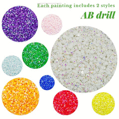 DIY 5D Diamond Painting Kit 11.8x11.8in - ASMR Educational Toy