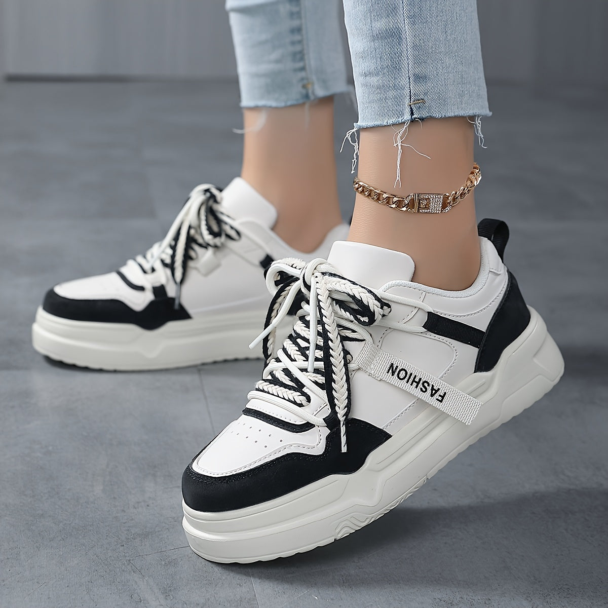Women's Chunky Sneakers Casual Heighten Wear Resistance Non Slip Shoes