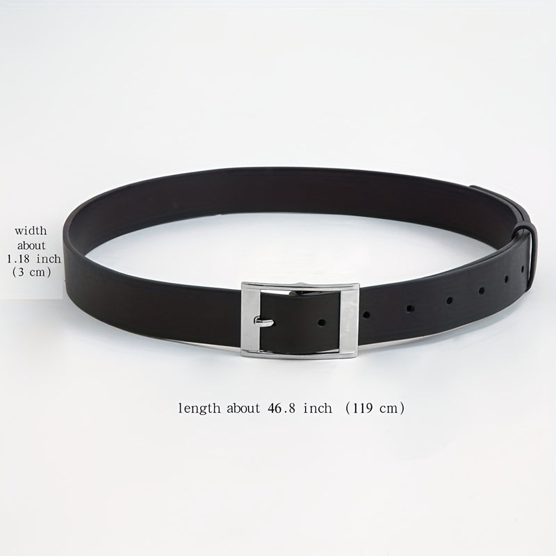 Men's Pin Buckle Belt - Multicolor Options
