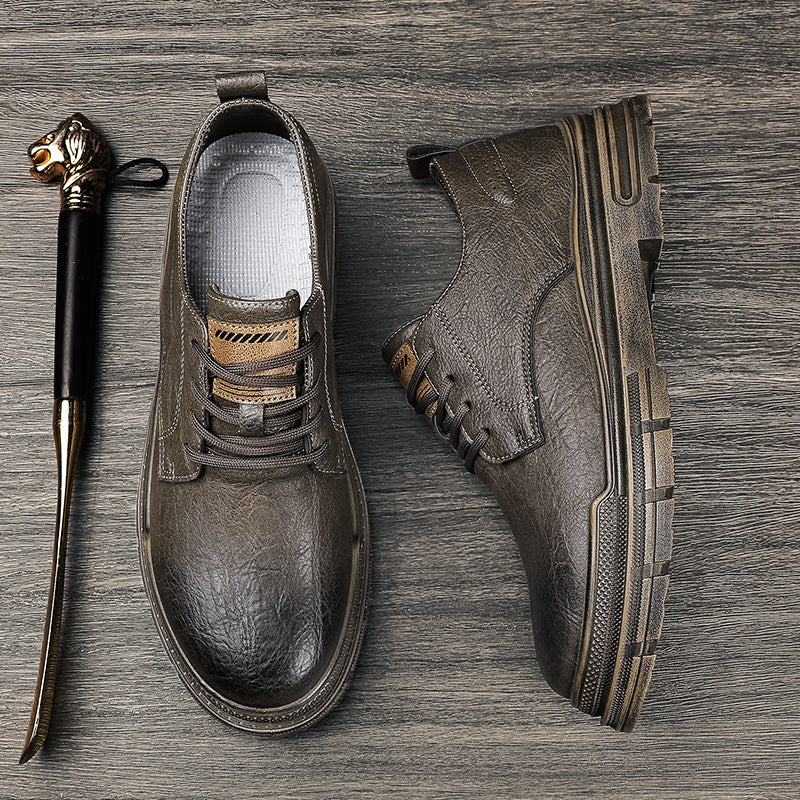 Men's British Style Low Cut Boots