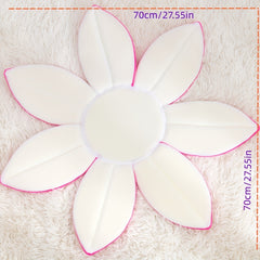 Cartoon Flower Bath Mat Baby Shower Safe Petals Baby Bath Mat