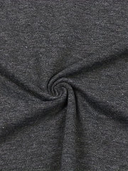 Letter Print Crew Neck Tank Top for Summer