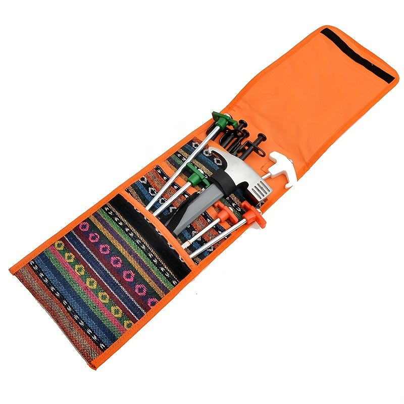 Outdoor Nail Hammer Storage Bag Tent Canopy Camp Nail Hammer Toolkit