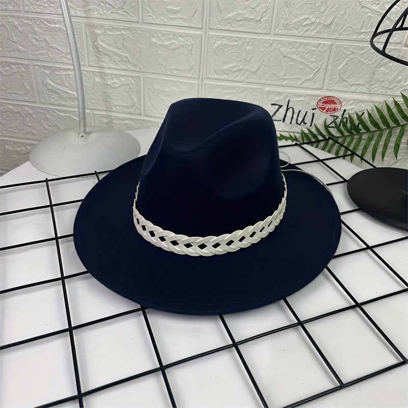 Felt Hat Jazz Hat Top Hat Gentleman Hat British Top Hat For Men And Women