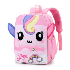 Cartoon Unicorn Backpack for Kindergarten School