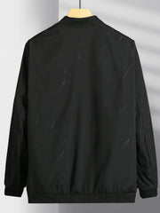 Men's Zipper Baseball Jacket Windproof Casual Spring Autumn