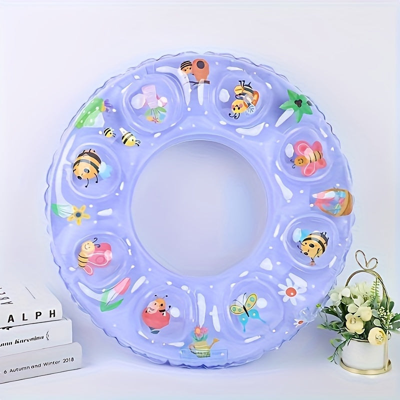 Inflatable Double Layer Swimming Ring for Pool