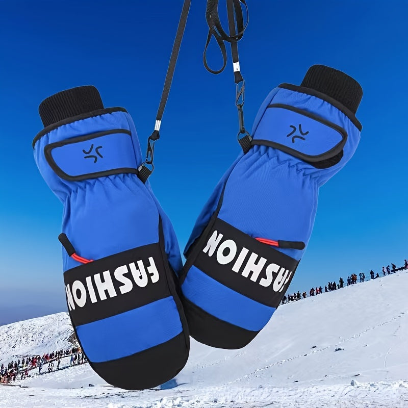 Winter Skiing Gloves Waterproof Windproof Coldproof Gloves