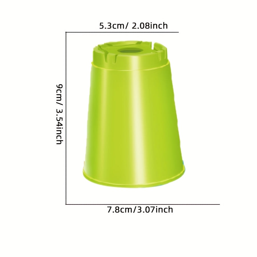 Two Player Stacking Cup Puzzle Toy Colorful Educational Game