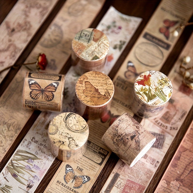 37in Washi Paper Tape Pack for DIY Scrapbook Album Decoration