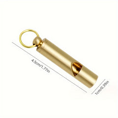 Emergency Survival Whistle Key Chain Outdoor Safety Tool