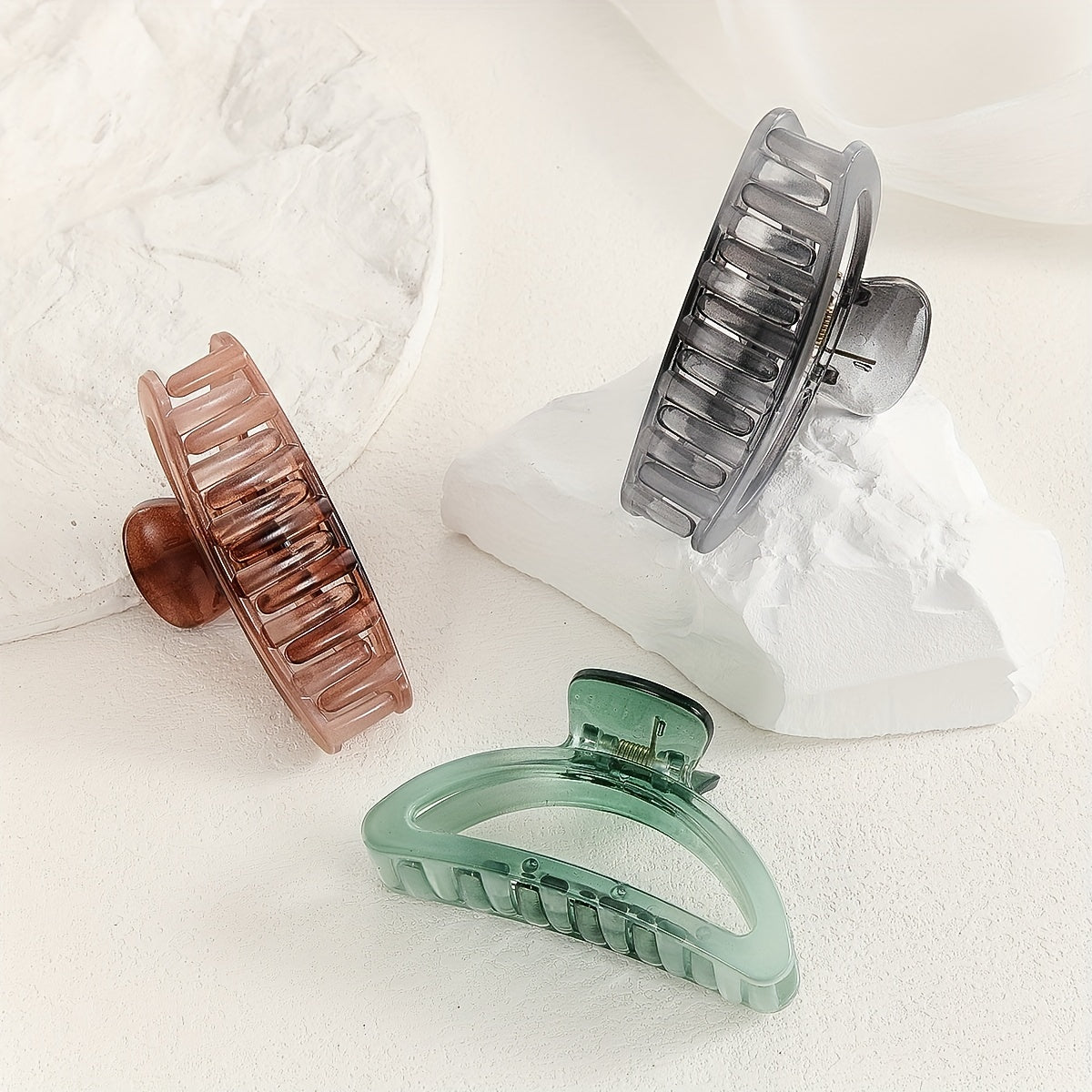 Gradient Hair Claw Shark Claw Ponytail Holder Hair Accessories