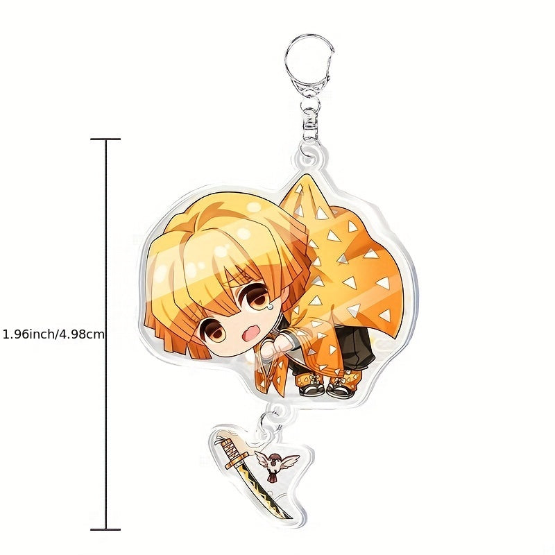 Anime Acrylic Keychain Fun for Your Keys