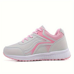 Women's Mesh Tennis Sports Shoes Lightweight Non slip Walking Shoes