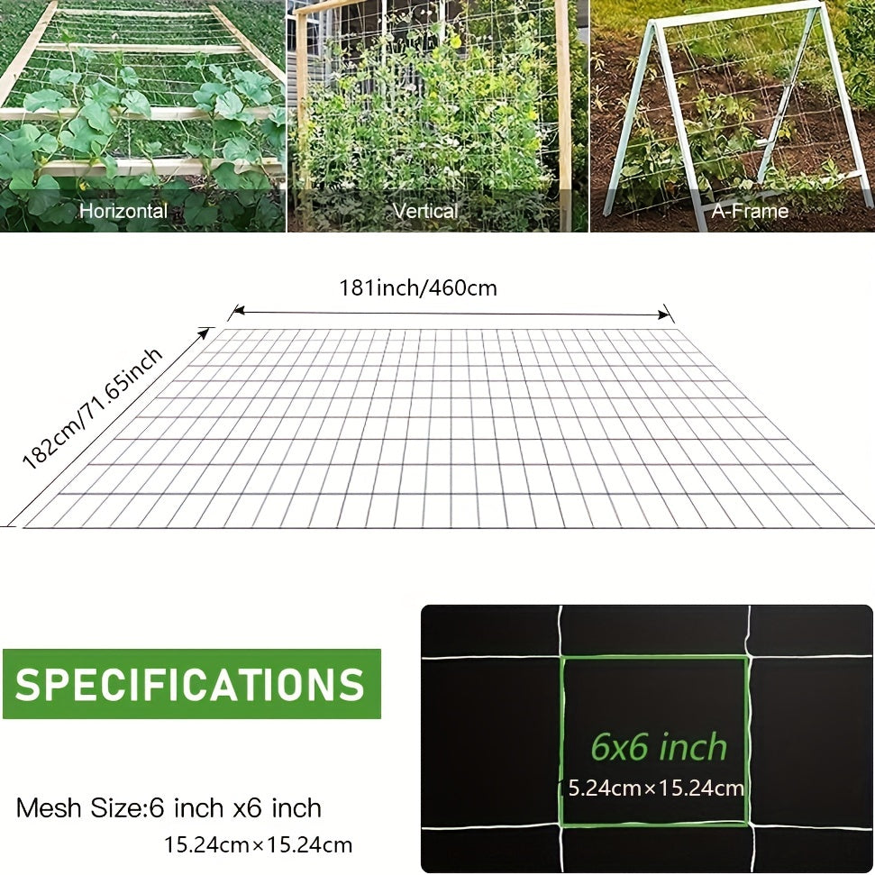 Heavy Duty Trellis Netting Mesh for Climbing Plants