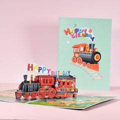Happy Birthday 3D Pop Up Card for Mom Dad Wife Sister Friends