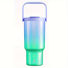 MEOKY 32oz Insulated Travel Mug Leakproof Keeps Drinks Hot 24 Hours & Cold