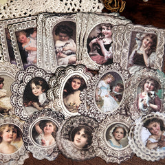 Lace's Memorial Series Lace Themed School Supplies DIY Material Paper 9 9