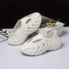 Men's Breathable Foam Runners Cut Out Walking Shoes